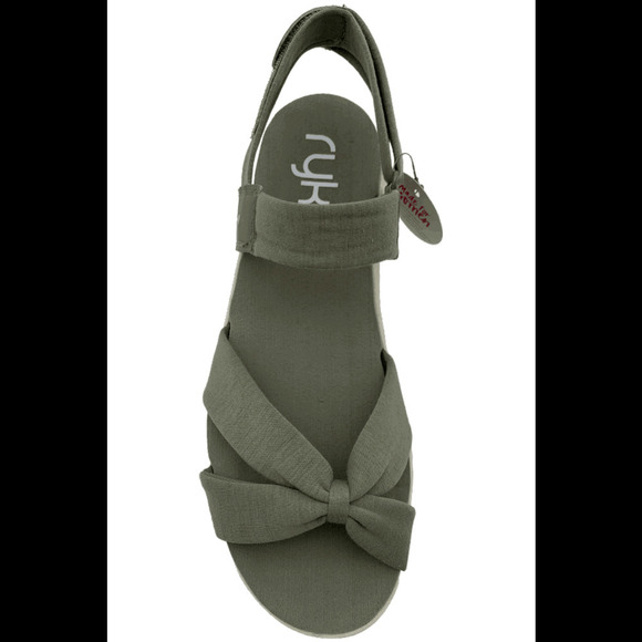 Ryka Adjustable Back Strap Sport Sandals Mallorie Vetiver - Medium - Picture 3 of 3